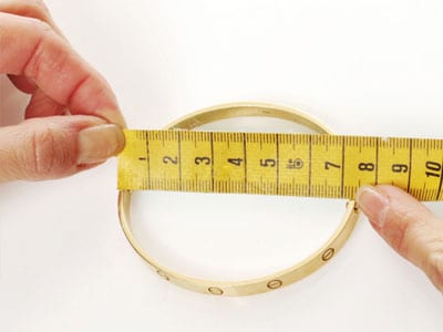 Bangle Size Chart, Bangle Diameter Measurement