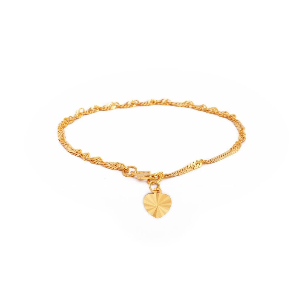10gram 18K Italian Gold Bracelet - Online Jewellery Gemstone & Diamond by  Bysell Singapore