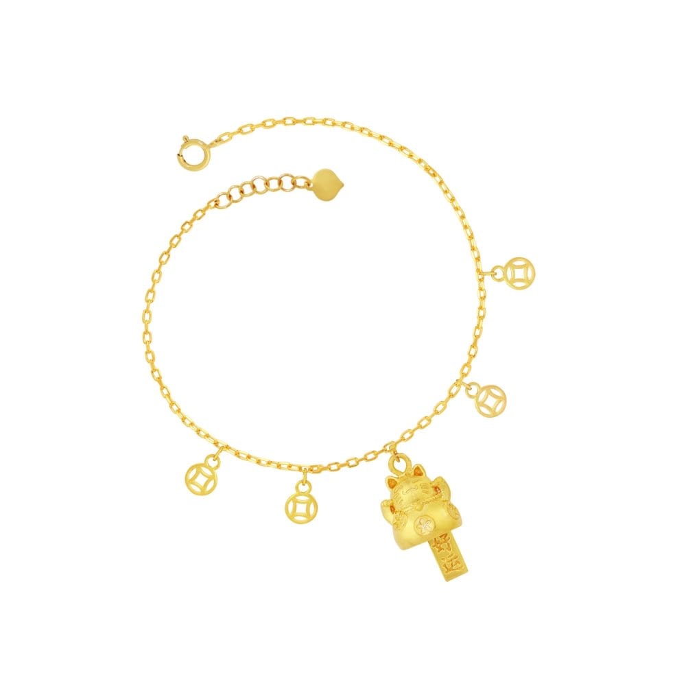 Bastet Cat Bracelet *14ky Gold-Plated* — Laila K Lott +TittyHawk+