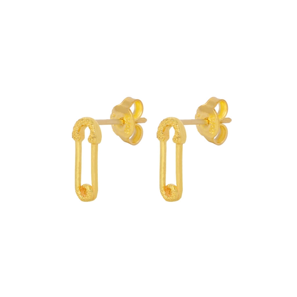 916 Gold Delicate Ear Studs