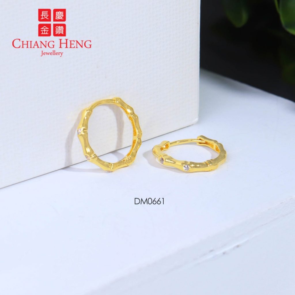 916 Gold Earring – Chiang Heng