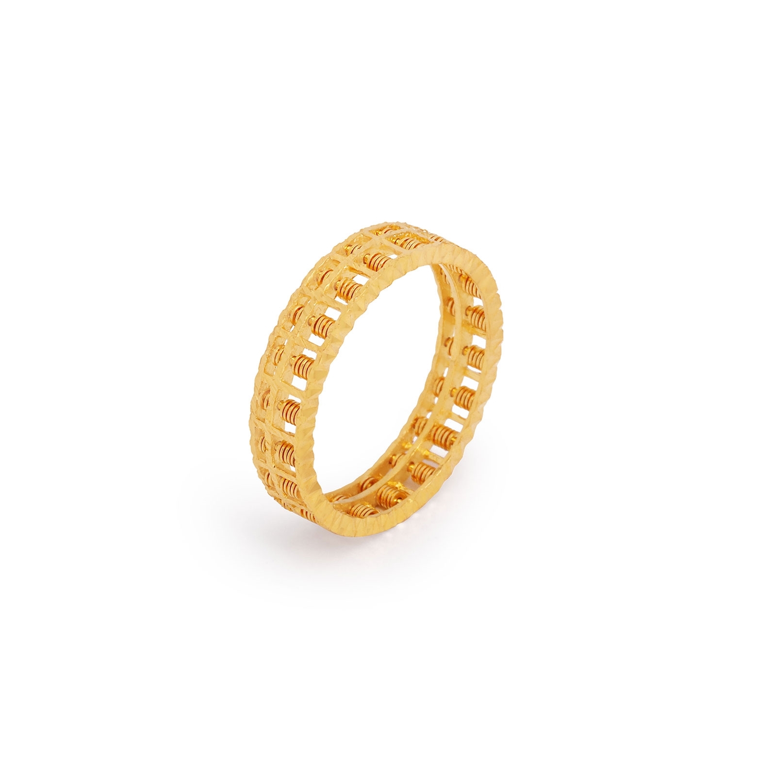 zoete smaak Viool Ontcijferen 916 Gold Exquisite Abacus Ring-AB0010 – Chiang Heng