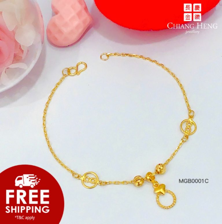916 Gold Bracelet – MGB0001C – Chiang Heng