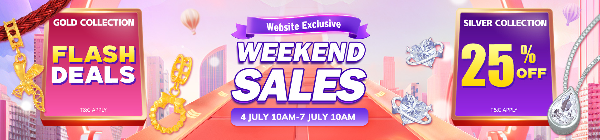 weekend banner
