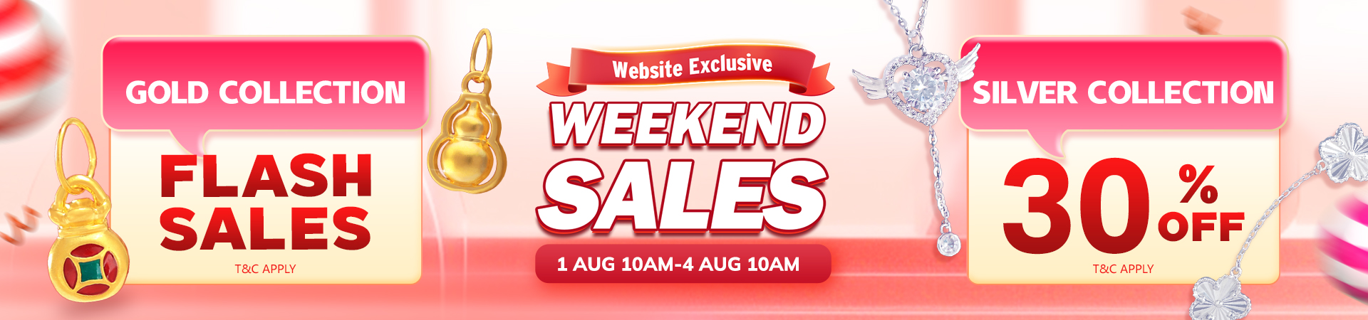 weekend sales banner (01.08.2025-04.08.2025)